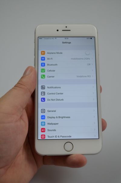 Setari iphone 6 plus