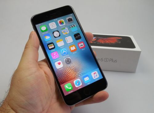 iPhone 6S Plus scos din cutie