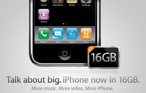 Apple: Apple dubleaza capacitatea de stocare pentru iPhone si iPod Touch