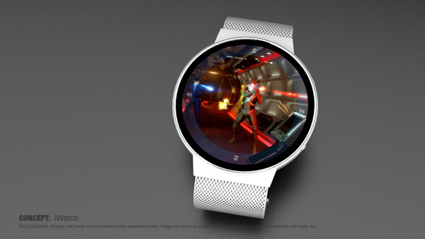 Un iWatch rotund de toată frumusețea: iată un concept creat de către Mark Bell (Video)