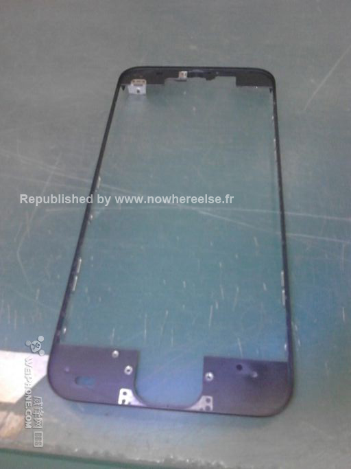 Posibilă rama de iPhone 5S fotografiată la o fabrică Foxconn