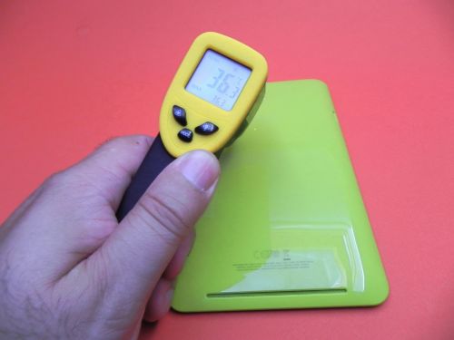 Temperatura maximă atinsă de tableta a fost de 36.3 grade celsius