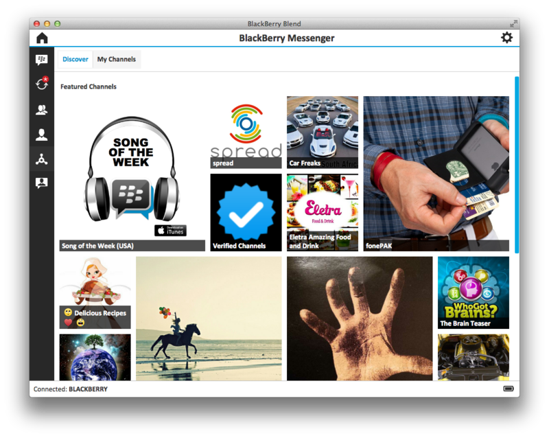 Serviciul BlackBerry Blend Își face apariția pe site-ul de aplicații BlackBerry World