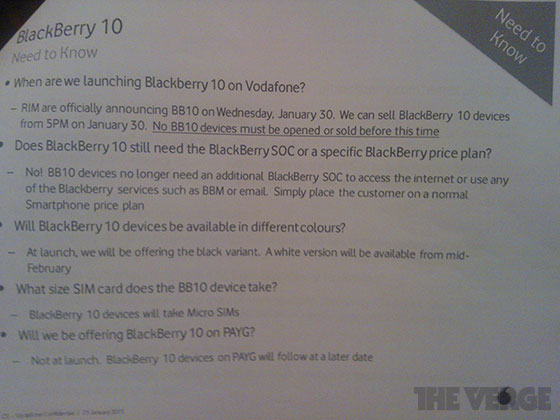 Iată cutia și ambalajul lui BlackBerry Z10