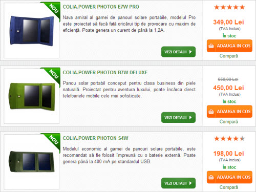 Colia prezintă o gamă nouă de panouri solare portabile: Power Photon S4W, E7W Pro și B7W Deluxe