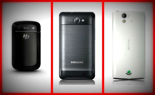 Noutăți în .ro: BlackBerry 9900, Samsung Galaxy R și Sony Ericsson Xperia ray - back