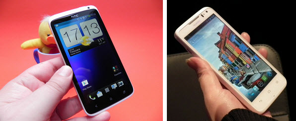HTC One X si Huawei Ascend D quad