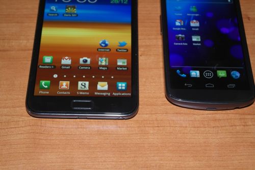 Samsung Galaxy Nexus vs Samsung Galaxy Note - box În categoria grea a telefoanelor inteligente