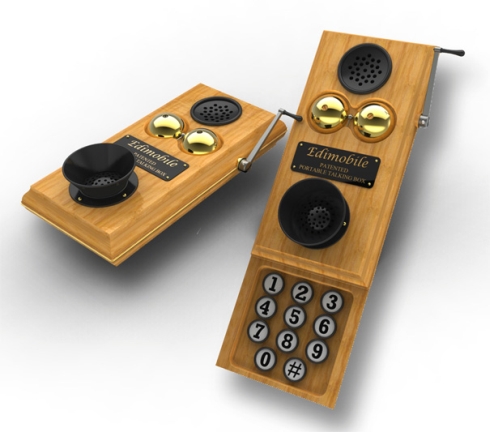 Edi-Mobile, un telefon concept vintage