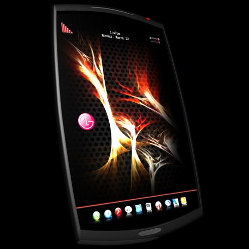 LG HF3, un telefon concept controlat prin comenzi vocale