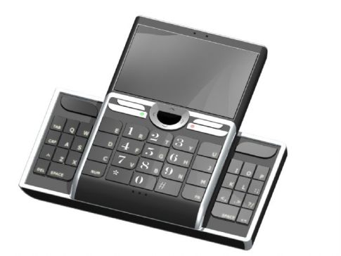 Dual side slider quertz phone