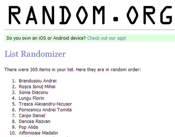 Allview V1 Viper S4G are câștigător la Mobilissimo.ro! Numele său este Brândușoiu Andrei