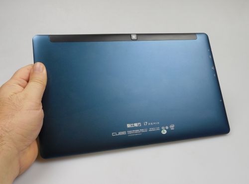 Cube i7 Remix, spatele tabletei