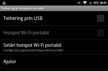 smartphone vechi ca hotspot wifi