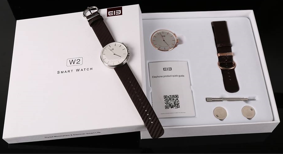 Elephone dezvăluie o serie de fotografii hands-on cu smartwatch-ul W2; iată cum se prezintă acesta