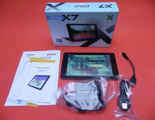 Evolio X7 unboxing