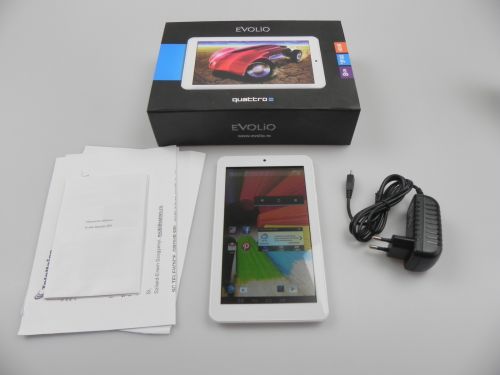 Evolio Quattro HD Unboxing