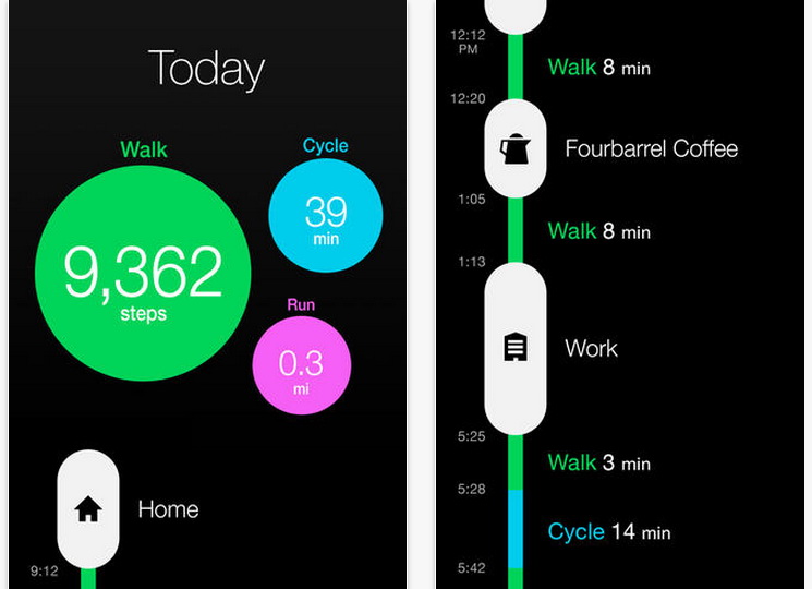 Facebook cumpără Moves, o aplicație de fitness tracking