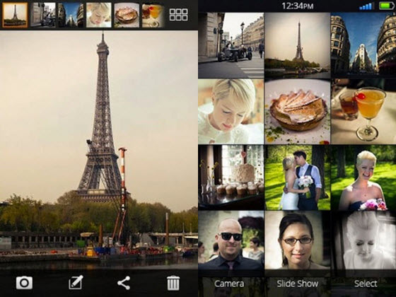 capturi de ecran din Firefox OS