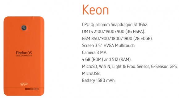  Firefox OS Keon