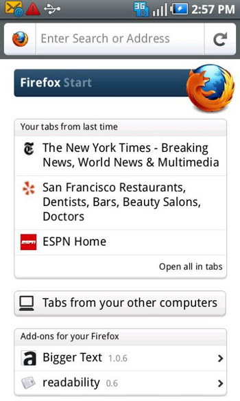 Firefox 4, disponibil acum pe Android; Iată noile funcții! (Video)