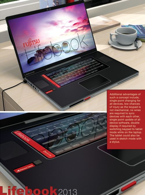Laptop, tabletă, cameră și telefon simultan - acesta este Fujitsu Lifebook 2013