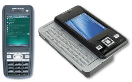 Gadgets: Opticon lanseaza 2 smartphone-uri Windows Mobile