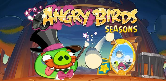 Angry Birds Seasons Abra-ca-Bacon review: un pic de bacon, un pic de clownerie (Video)