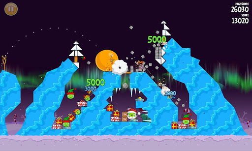 Angry Birds Seasons Winter Wonderham