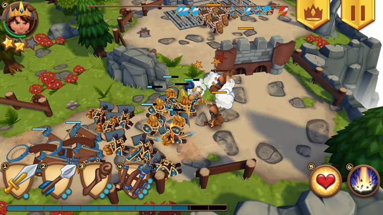 Royal Revolt review: un tower offense testat pe Nokia Lumia 1320 (Video)