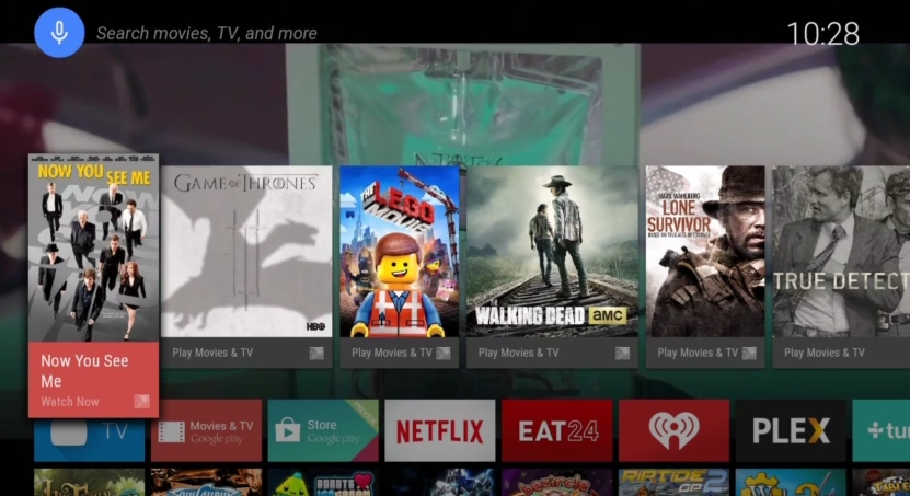 Google prezintă platforma Android TV; ni se pun la dispoziție numeroase funcții de cautare vocale, gaming și casting