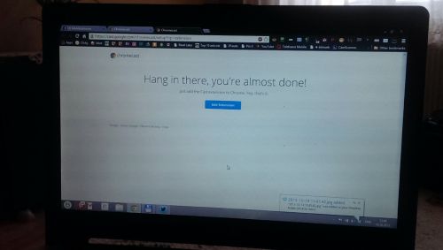 Setup Chromecast via Laptop