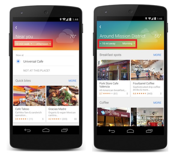 Aplicația Google Maps pentru iOS și Android e actualizata, primește butonul "Explore" activat contextual