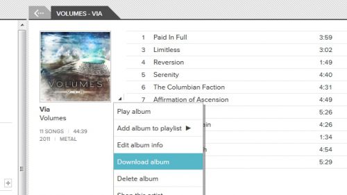Google Music permite acum descarcarea melodiilor salvate