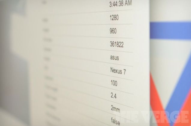 Prima fotografie făcută cu camera tabletei Google Nexus apare pe web: tavanul din sediul Google!