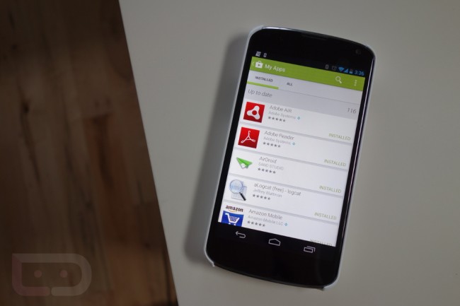 Google Play Store versiunea 4.0 Într-un preview interesant (Video)