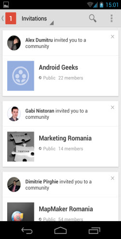 Noul Google+