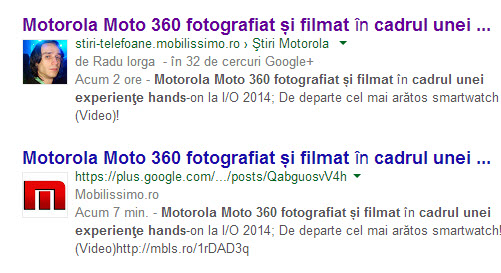 Google nu va mai afișa fotografiile autorilor de articole cu cont Google+ asociat