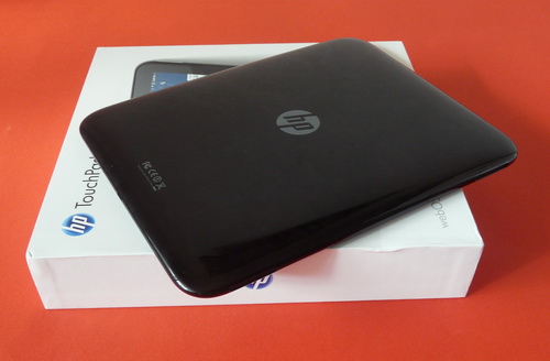 HP TouchPad, partea spate