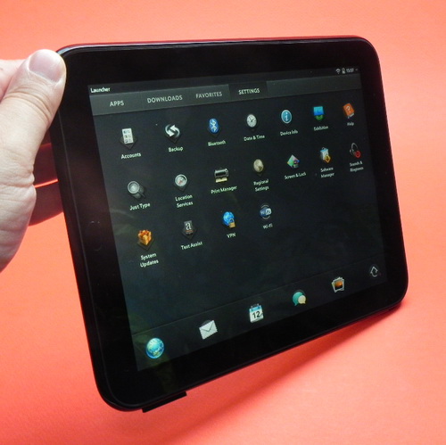 HP TouchPad - aplicatii si setari