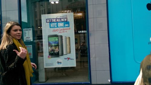 Lansarea HTC One M8 Londra