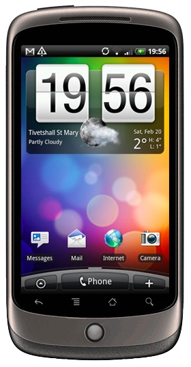 Android 2.2, portat pe HTC Desire, acum si cu suport pentru  captura video HD