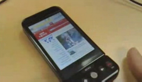 HTC: HTC Dream, telefonul Google intr-o prezentare ampla (video)