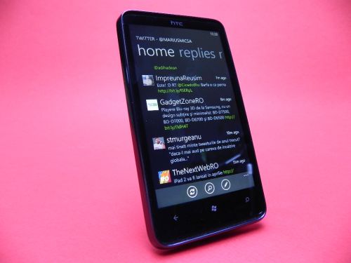 Review HTC HD7 - succesorul lui HTC HD2 cu Windows Phone 7 şi numeroase îmbunătăţiri (Video)