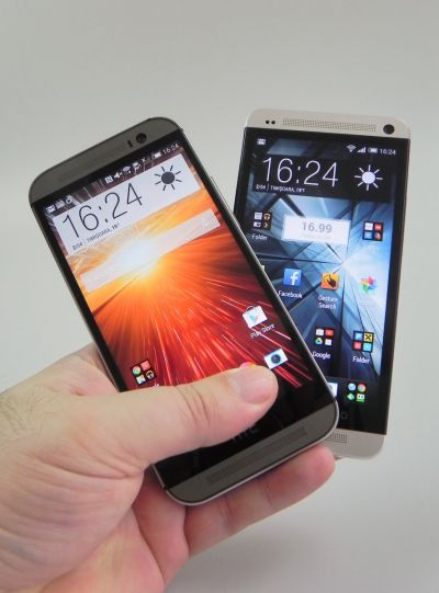 HTC One 2013 versus HTC One M8