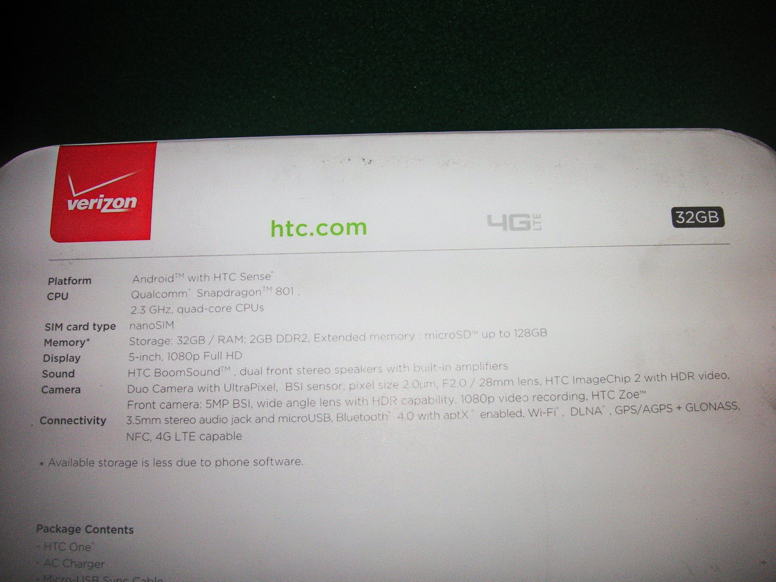HTC One 2014 apare pe eBay, cu un preț de 499.99 dolari, branding Verizon; Avem și poze cu o macheta de nou One!