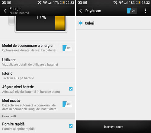 HTC One primește actualizarea OTA la Android 4.2.2 și În România