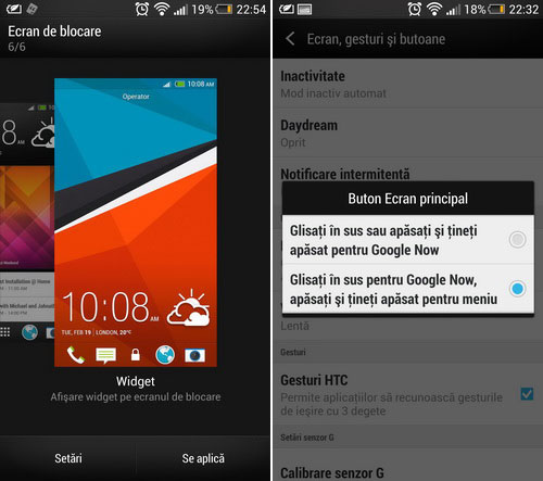 HTC One primește actualizarea OTA la Android 4.2.2 și În România