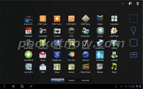 Tableta HTC Puccini cu diagonală de 10 inchi, acum cu mai multe detalii