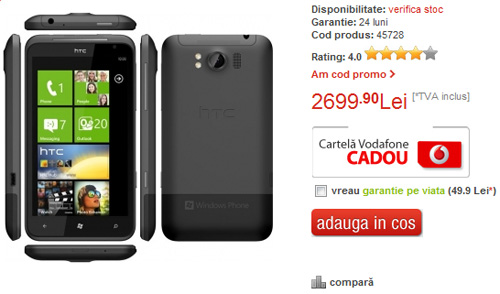 HTC Titan QuickMobile